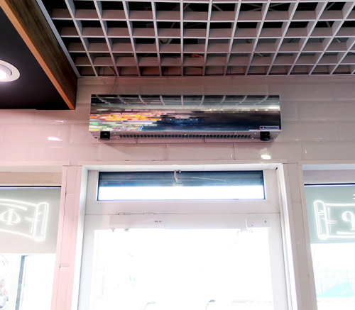 Воздушно-тепловая завеса КЭВ-5П1153Е нерж.  Тепломаш Воздушно-тепловая завеса КЭВ-5П1153Е нерж.  Тепломаш