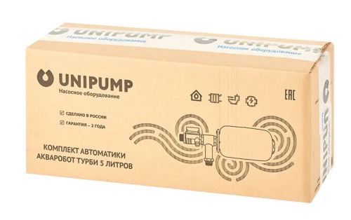 Комплект автоматики Unipump с г/а 5л  АКВАРОБОТ ТУРБИ 15364 Комплект автоматики Unipump с г/а 5л  АКВАРОБОТ ТУРБИ 15364