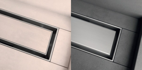Комплект TECElinus для монтажа дренажного канала 2 в 1, с основой для плитки “tile” и “steel”, с мембраной 700 мм Комплект TECElinus для монтажа дренажного канала 2 в 1, с основой для плитки “tile” и “steel”, с мембраной 700 мм