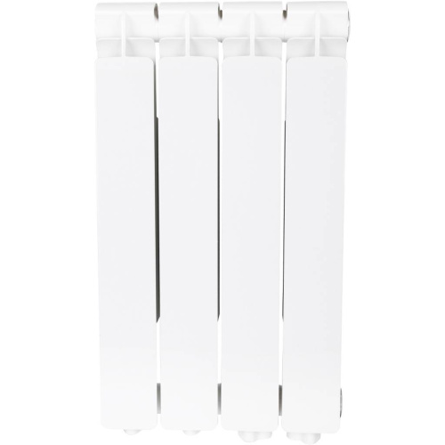 Радиатор алюминиевый STOUT Bravo  500 4 секций ( ниж. прав. )