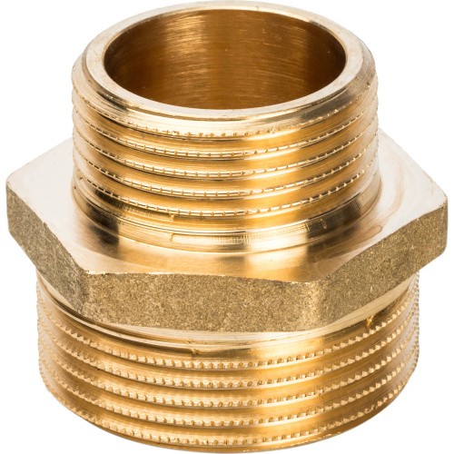 Ниппель переxодной Stout 3"x2 1/2"НН латунь SFT-0003-003212