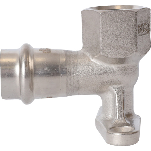 Водорозетка ВПр-ВР 18х1/2" пресс, нержавеющая сталь Rommer Водорозетка ВПр-ВР 18х1/2" пресс, нержавеющая сталь Rommer