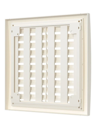 1515РРПН Ivory, Решетка наружная ASA вентиляционная регулируемая 150х150