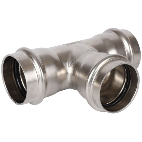 Тройник ВПр 35 пресс, нержавеющая сталь Rommer Тройник ВПр 35 пресс, нержавеющая сталь Rommer