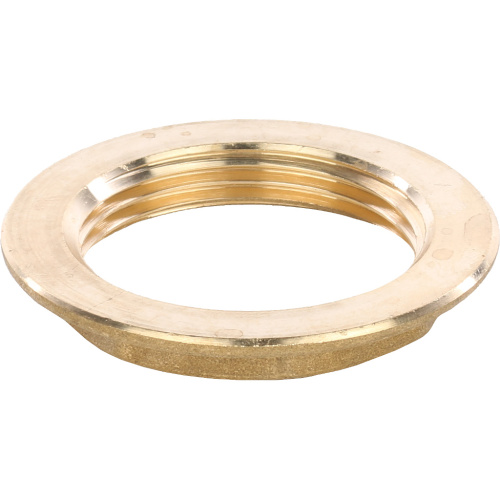 Контргайка с упором Stout 1 1/4" латунь SFT-0023-000114