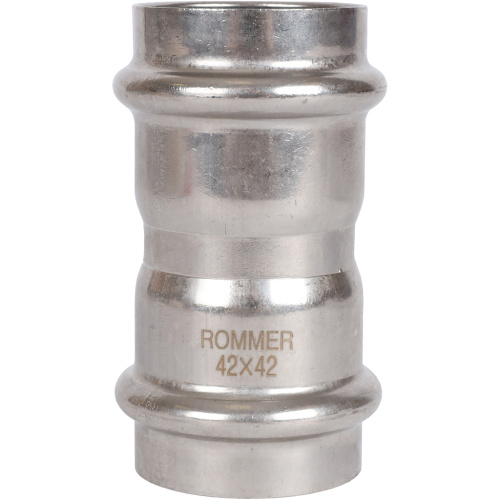 Муфта ВПр 42 пресс, нержавеющая сталь Rommer Муфта ВПр 42 пресс, нержавеющая сталь Rommer