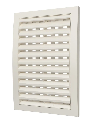 1825РРПН Ivory, Решетка наружная ASA вентиляционная регулируемая 180х250 1825РРПН Ivory, Решетка наружная ASA вентиляционная регулируемая 180х250