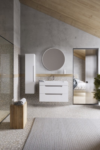 Пенал AQWELLA Cube  30 белый  CUB0503W Пенал AQWELLA Cube  30 белый  CUB0503W