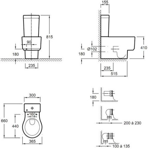 Чаша напольного унитаза Jacob Delafon Formilia 4449K-00 белый 365х410х660 Чаша напольного унитаза Jacob Delafon Formilia 4449K-00 белый 365х410х660